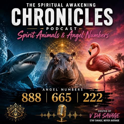 Spirit Animals: Shark, Hippo & Flamingo + Angel Numbers 888, 665 & 222