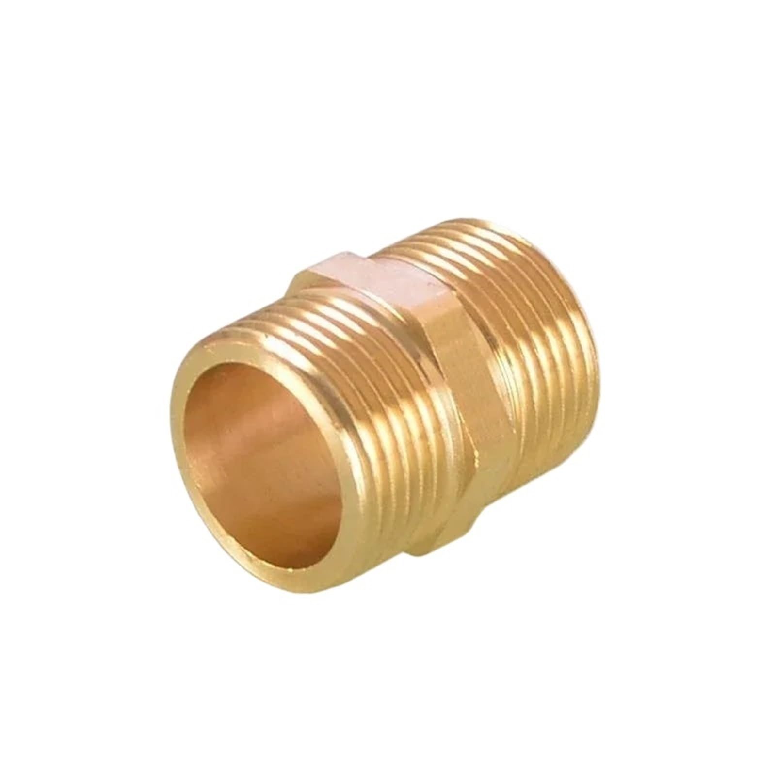 Lot de 8 raccords de tuyau d'arrosage en laiton de 1,3 cm à 1,9 cm pour tuyau d'arrosage (1l4 x 1L4)