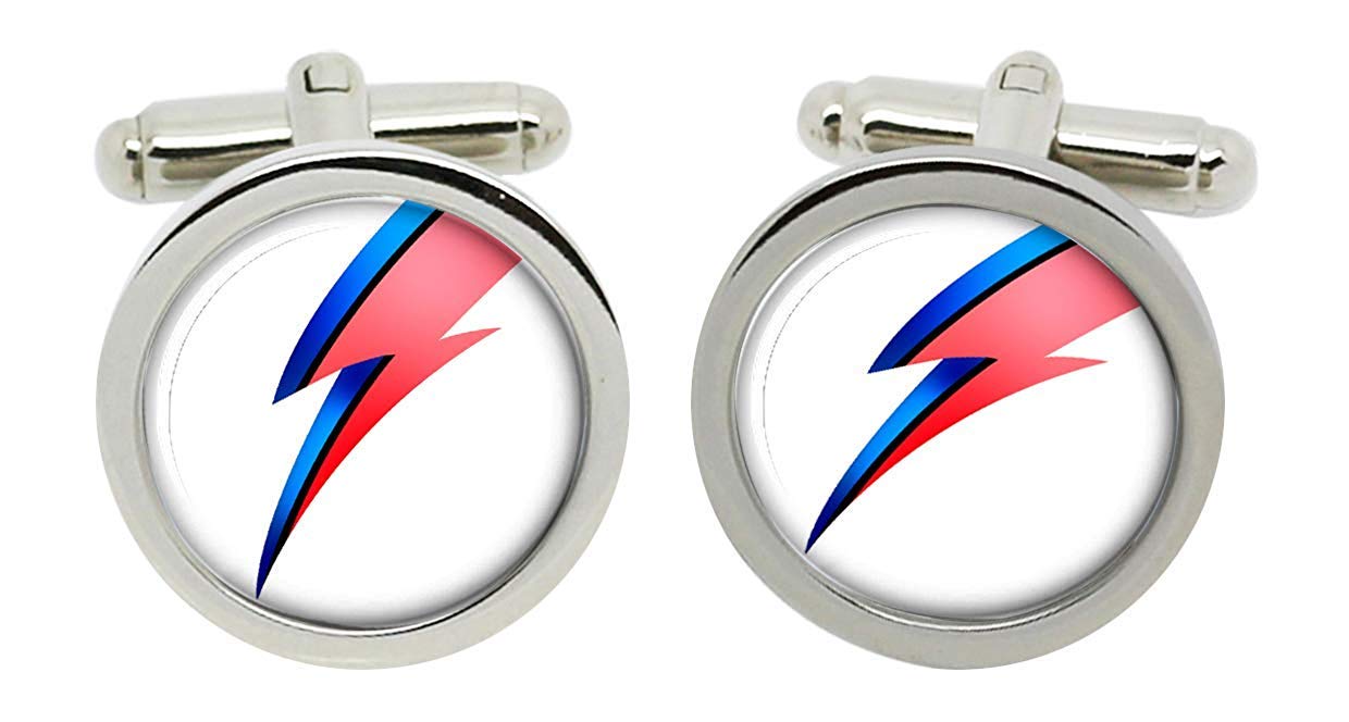 Gift ShopBowie Cufflinks in Chrome Box