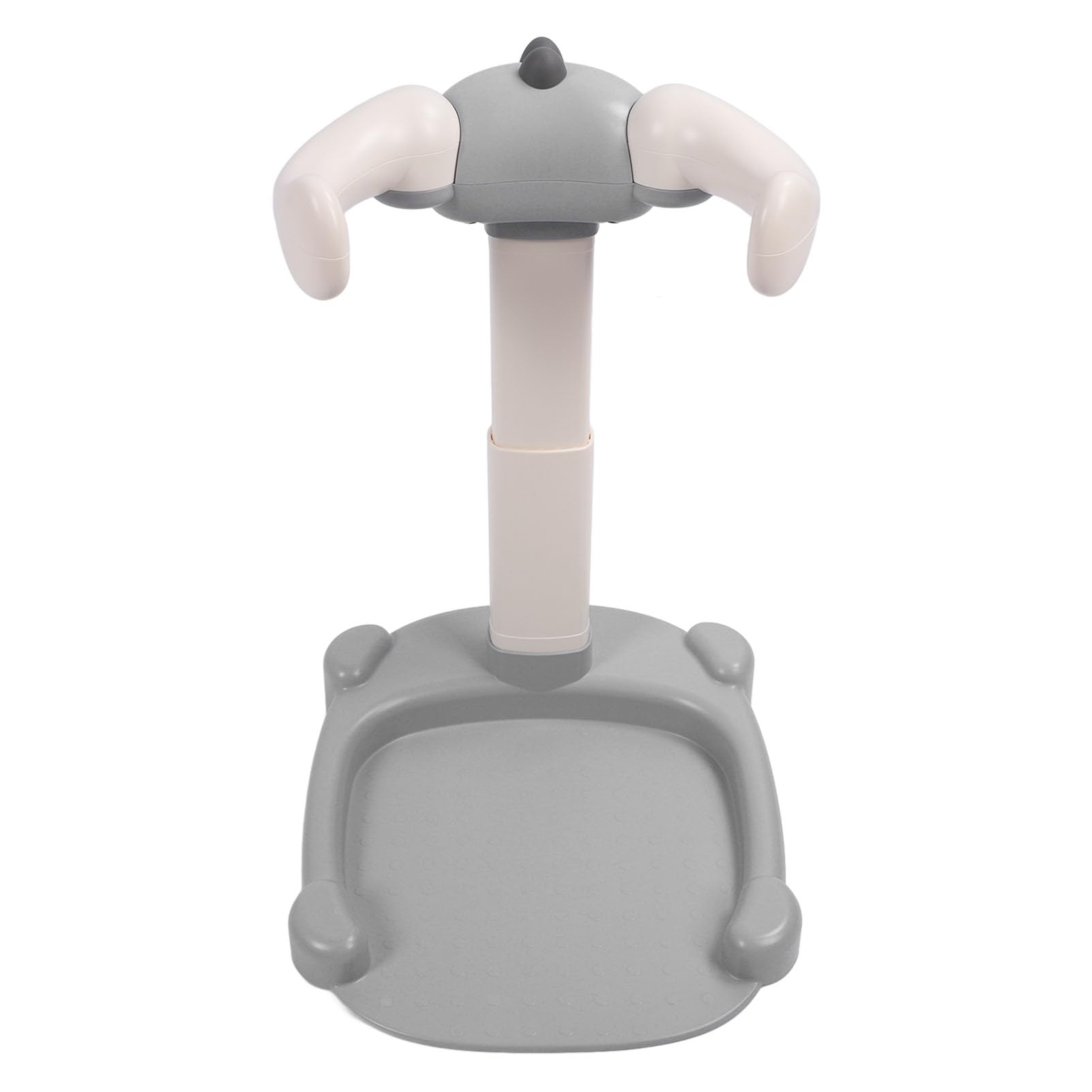 Baby Hug Bath Tower, Non Slip Toddler Shower Stand Wsparcie, kąpiel krzesła do kąpieli, ręce matki, łatwa konfiguracja (Gray)