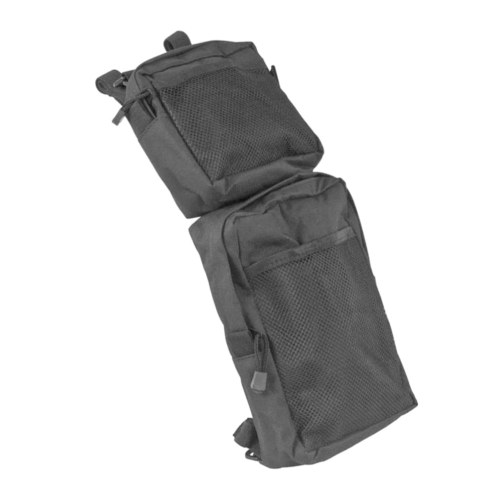 Borsa Laterale Universale Per Moto, ATV E Motoslitta – In Poliestere Con Tasca Isotermica – Fissaggio Sicuro E Zip