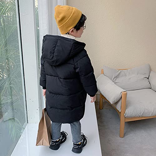Girls Puffer Long Jackets Warm Insulated Winter Hooded Coat Lightweight Water-Resistant Padded Parka with Hood4