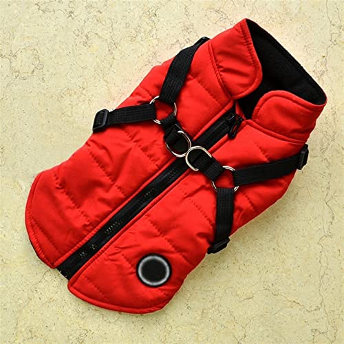 Manteau d'hiver pour chien de qualité supérieure vêtement chaud marron ajustable XXL - 3