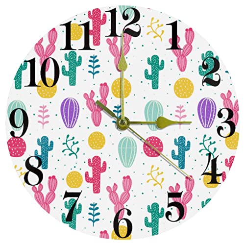 Horloge murale silencieuse à piles pour briser le silence