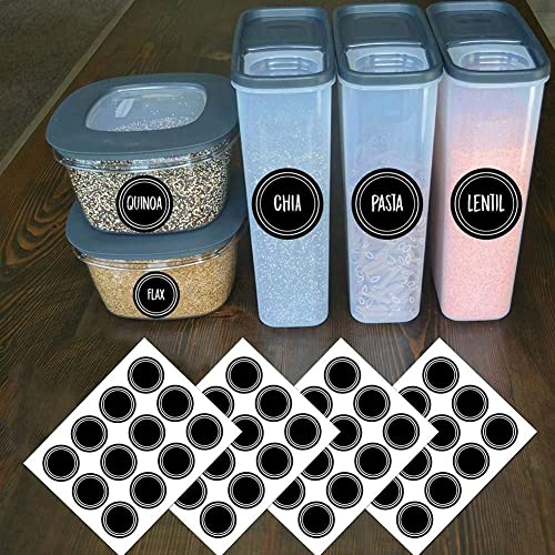 Chalkboard Labels Spice Sticker Organizer Label Writable Easy To Erase For Household Kitchen Jars Bottles Blackboard Sticke W1D6 #TOP6