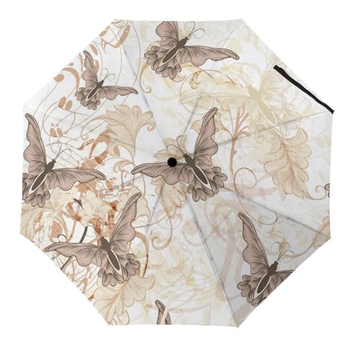 Parapluie pliant papillon de poche idéal pour vos sorties citadines et voyages
