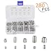 Produktbild PAMASE 280 PCS Madenschrauben,Madenschrauben set,Inbusschraube M3 M4 M5 M6 M8 Edelstahl Sortiment Befestigungsteile Kits