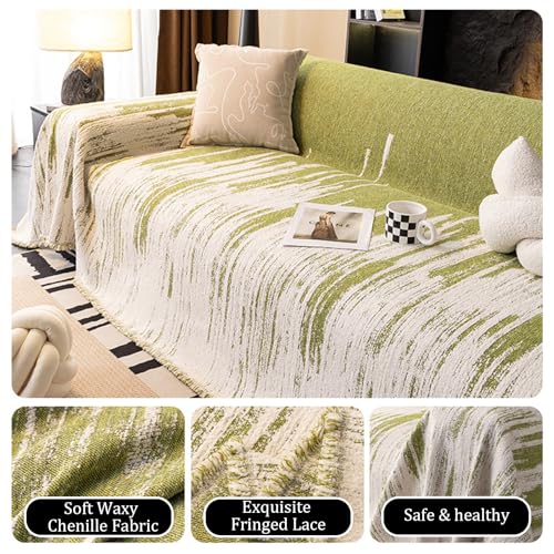 Couverture de canapé adaptée aux animaux protecteur lavable chenille 180x230 - 3