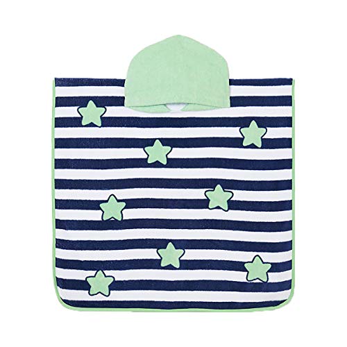 Mayoral Toalla de playa con capucha Newborn estampada bebé menta 9917 MENTA talla unica