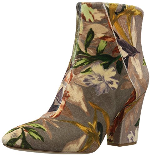 Nine West Women's Savitra Ankle Boot,Taupe Multi,5 Medium US