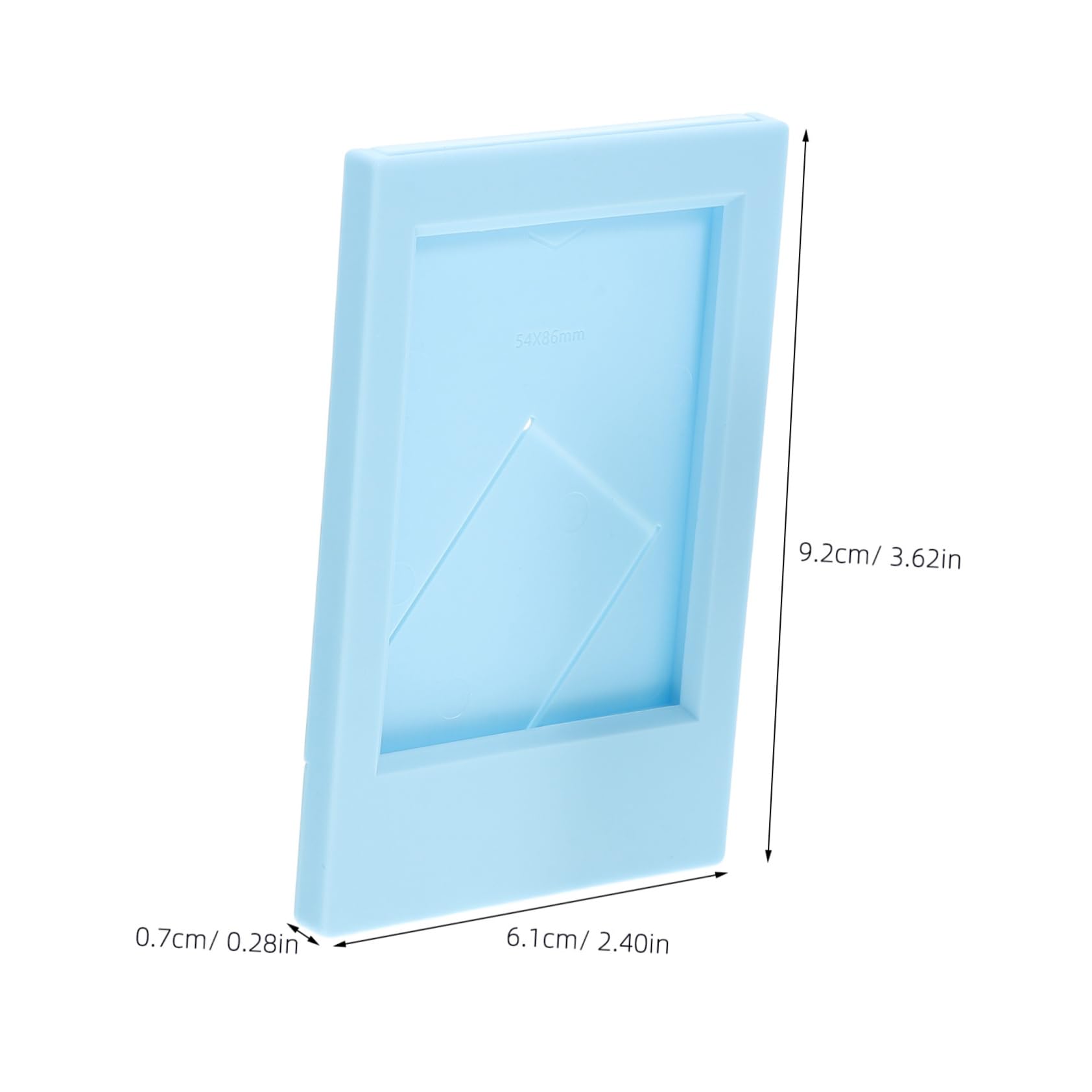 GOOHOCHY Delicate Photo Frame Adornments 7pcs Mini Picture Holders for Boys and Girls Office Home Decor