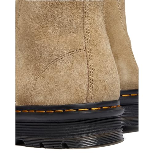 Boots Dr. Martens ZebZag Lace Less Laceless Boot Savannah Tan EH Suede - vue 8