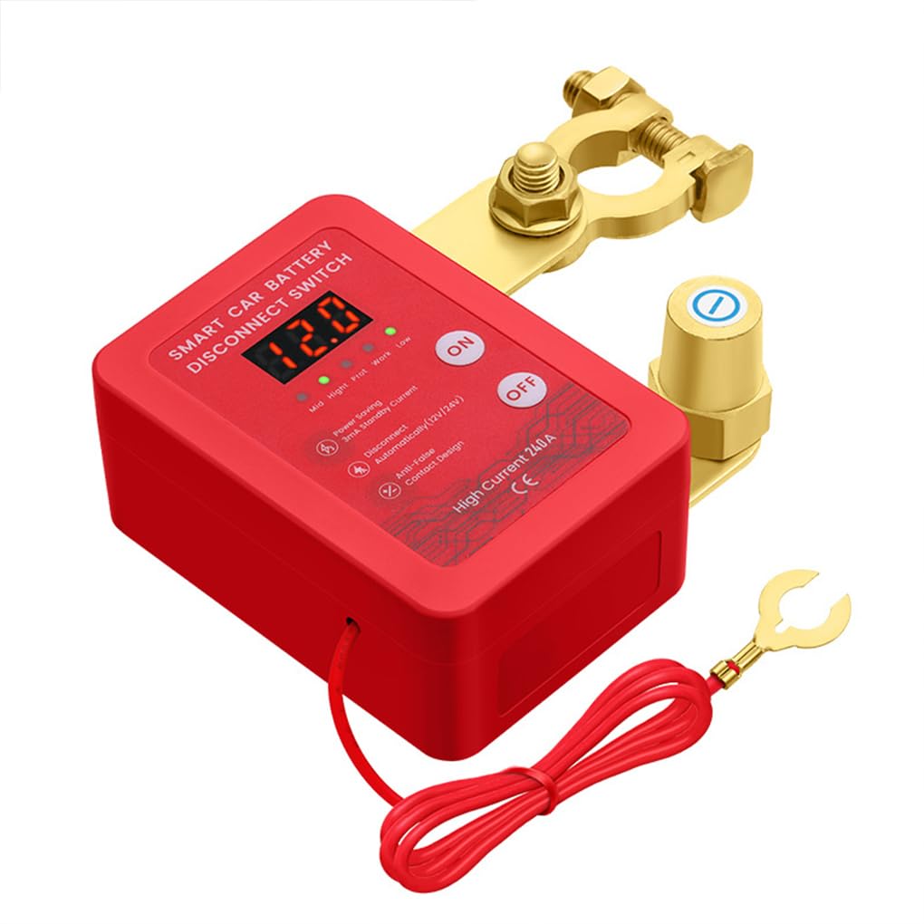 Coupe-circuit pour camion/bateau, télécommande robuste, déconnexion de batterie, coupure intelligente, prévention de la décharge de la batterie,