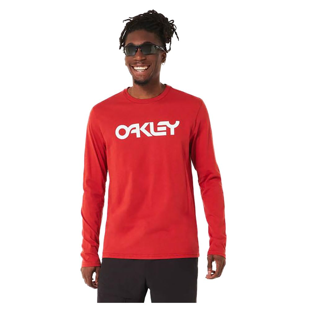 Oakley Men's Red Mark Ii Long Sleeve Tee 2.0, Flame L