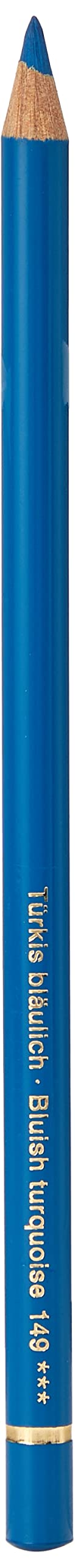 Faber-Castell Art & Graphic Polychromos Colour Pencil, (149), Bluish Torquoise, for Art, Craft, Drawing, Sketching, Home, School, University, Colouring