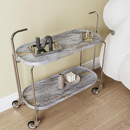 Comptoir papier peint à décoller et coller marbre gris mat adhésif - 8