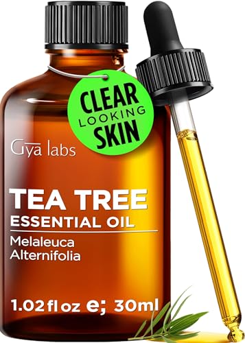 Image of 100% Pure Tea Tree Essential Oil - 1.02 Fl Oz - Tea Tree Oil for Hair, Skin, Diffuser, Aromatherapy & DIY Candle Making Scent