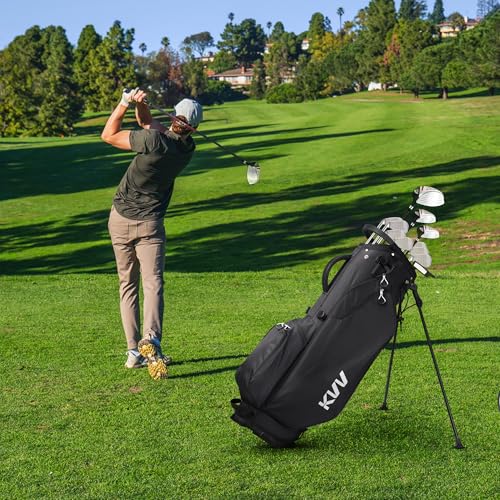 kvv men39s golf clubs package set 11-club complete set withwithout stand bag7-piece irons 5p right handedleft handed