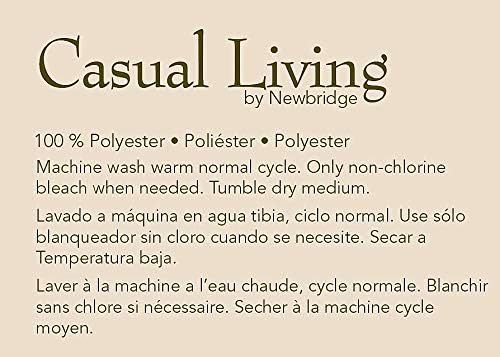 Miniatura 8 de Newbridge Mantel rectangular de tela, 52 x 70 pulgadas, palmas tropicales verdes, mantel de tela impresa para interiores y exteriores, liquidación
