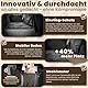 Fellgefährten Hundedecke Auto Rückbank | hochwertige Autoschondecke Hund Rücksitz mit optimierter Passform und weicher Decke | Rückbank Schutz Hund | Auto Hundedecke Rücksitz