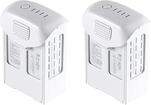 DJI Phantom 4 Series - Batería de vuelo inteligente de alta capacidad, 5870 mAh, paquete de 2 para DJI Phantom 4, 4 Advanced, 4 Pro, 4 Pro V2.0, 4