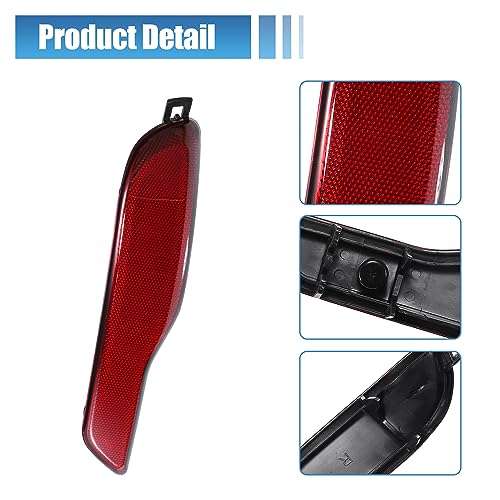 Image of uxcell Car Rear Bumper Reflector Right for Jeep Cherokee 2014 2015 2016 2017 2018 No.68105144AC