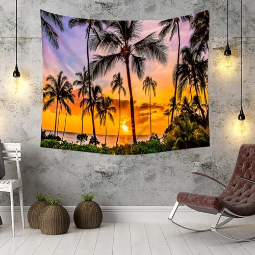 Tapisserie Murale Coucher de Soleil Grand Format Déco Moderne