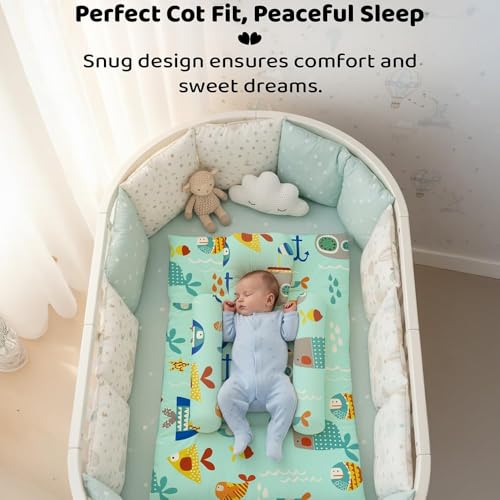 Image of StarAndDaisy Baby Bedding Set for New Born with Sleeping Bag, Mosquito Net & Bedding Set | Baby Sleeping Bag for New Born | Baby Nest.