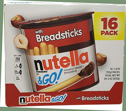 Nutella And Go Spread With Breadsticks, 1.8 Ounce (Pack Of 16) #TOP15