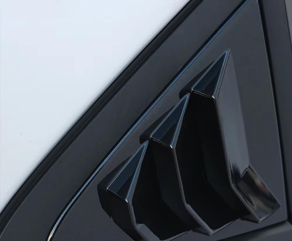 Rivestimenti Esterni Feritoia Per Toyota Corolla Berlina 2019-2022 | Aspetto Dinamico, Impermeabile, Migliora La Privacy(Bright Black)