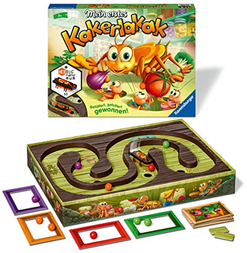 Ravensburger 20548 - Mein erstes Kakerlakak - Aktionspiel mit elektronischer Kakerlake für die Kleinen,: Gefüttert… - Afbeelding 7