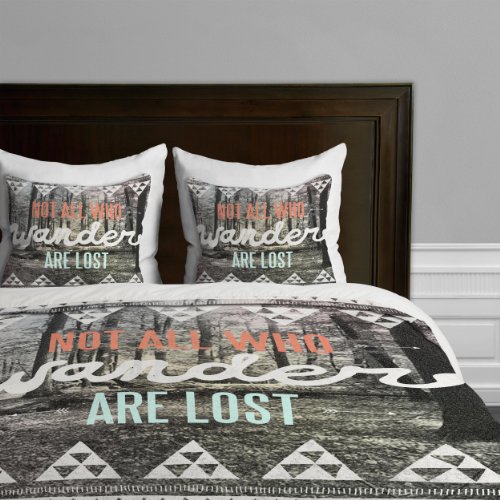 DENY Designs Wesley Bird Buffy - Funda de edredón, Wander, Matrimonio