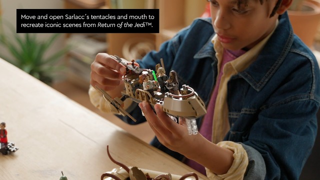 Saudade② REWIND × 02 DESIGN LABORATORY LEGO Star Wars 75396 DESERT SKIFF & SARLACC PIT Review