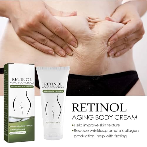 Retinol Body Lotion,Retinol Moisturizer,Lifting Moisturizer for Discoloration,Body Lotion Moisturizer Face Body Cream,Advanced Firming Cream,Hydrating Brightening Lotion, 50ml - Image 3