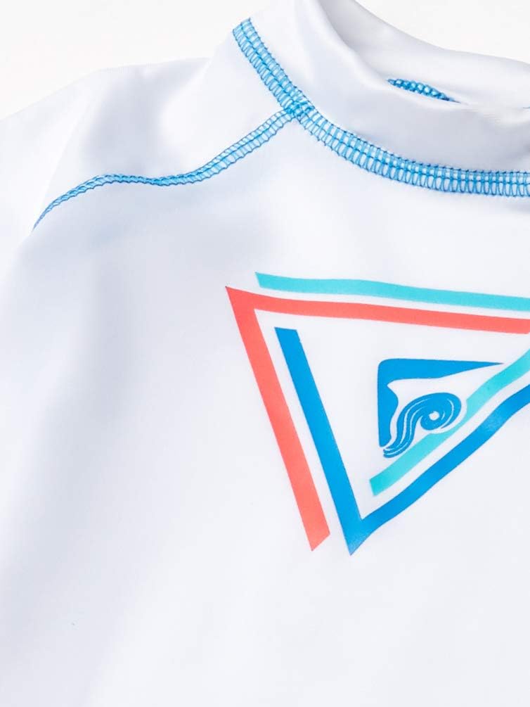 Kanu Surf Boys' Twister UPF 50+ Sun Protective Rashguard Swim Shirt