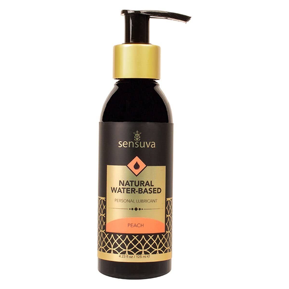 Sensuva Natural Water-Based Personal Lubricant Transparent 125 ml