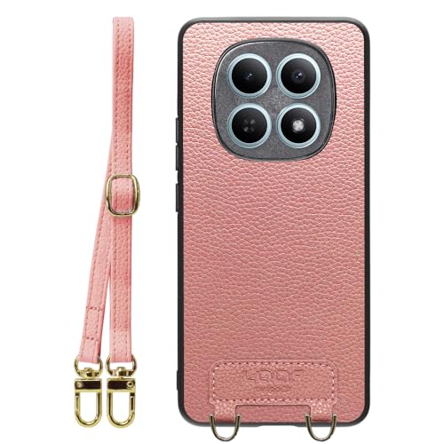 LOOF LUXURY-SHELL SHOULDER �{�v ���U�[ �X�}�z�P�[�X for POCO M8 5G �p �P�[�X �J�o�[ �X�g���b�v�z�[�� �V�����_�[ �X�g���b�v �X�}�z�V�����_�[ �V���v�� �ϏՌ� ���^ �y�� leather [�t���~���S]