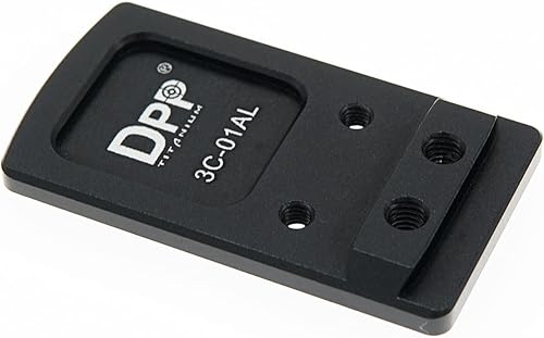 DPP Titanium Soporte de mira para Taurus G3cGX4 Vortex Venom & Viper, Burris Fastfire, Ade