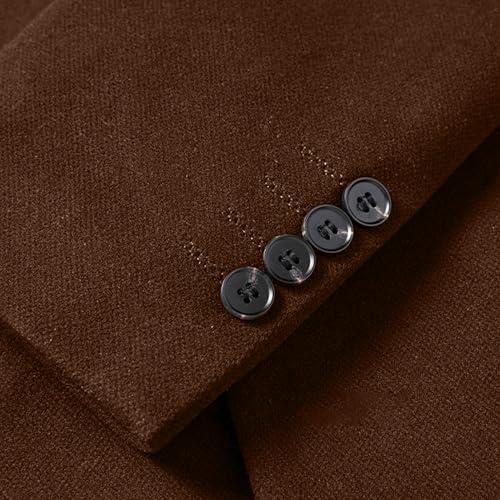 Men's Daily Blazer Business Sport Coat Tops Lapel Slim Fit Stylish Suit Jacket Two Button Sport Coat3