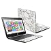 MightySkins Protective Vinyl Skin Decal for HP Chromebook 11 G5 11.6" wrap cover sticker skins White Marble