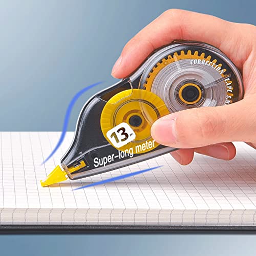 Baiyeuso Correction Tape,6 Pcs White Out Correction Tapes, Easy To Use Applicator For Instant Corrections, 5Mm X 13M White Out Tape For School Office Supplies Kit Set #TOP4