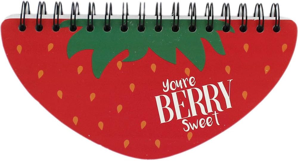 Scribblicious Strawberry Scented Wiro Lined Notebook