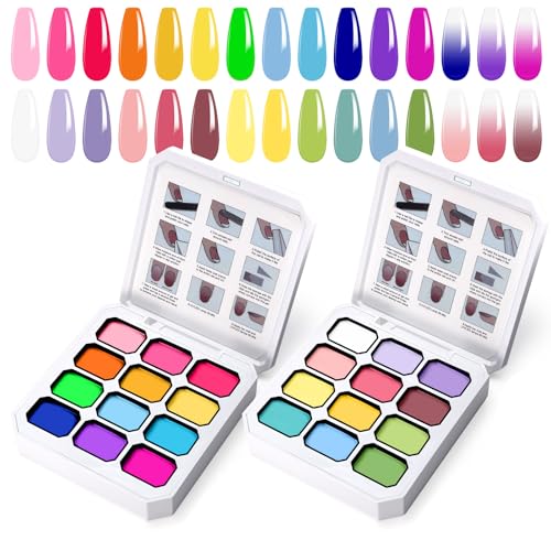 Set de Gel para Uñas Degradado 24 Colores miniatura 1