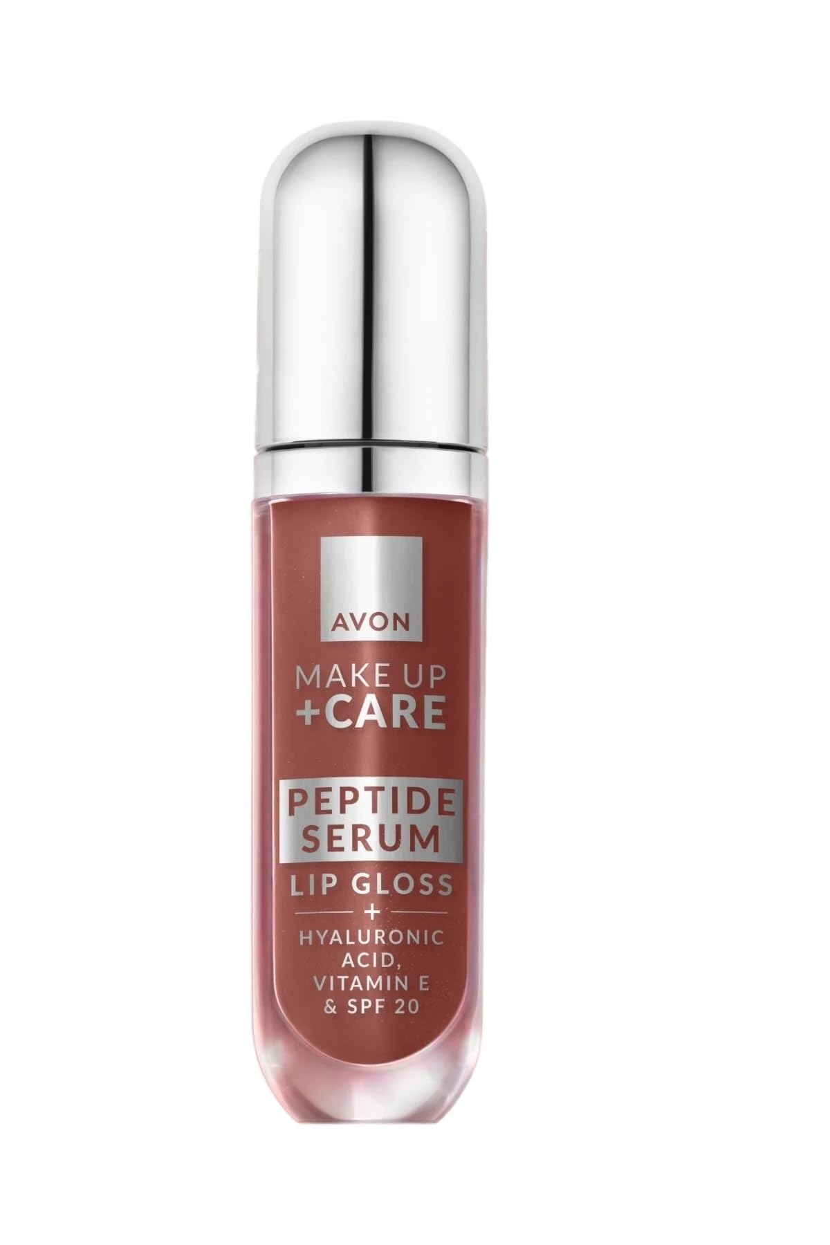 AVON Make Up + Care Peptit İçeren Serum Gloss Dudak Parlatıcısı, Nourish Nude