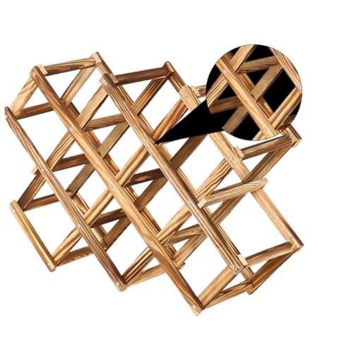 Soporte Plegable para Botellas de Vino PRETYZOOM