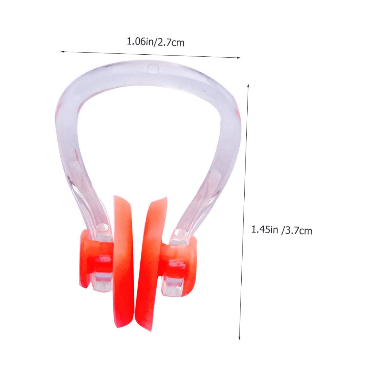 Abaodam Pinzas De Impermeables para Natación Accesorios De Piscina Nasales Y Resistentes para Adultos Y Principiantes 20 Piezas*4