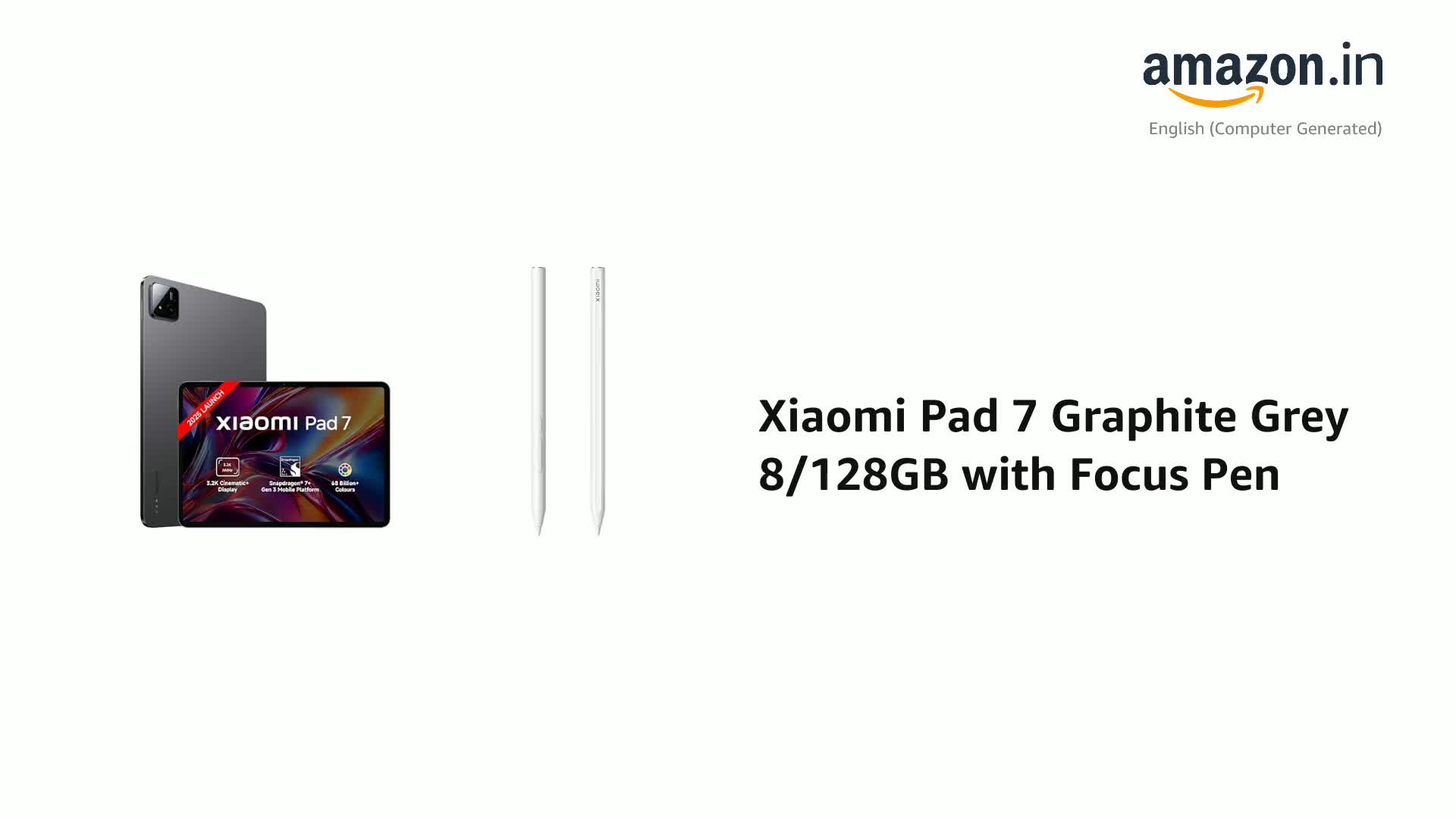 Xiaomi Pad 7 Tablet