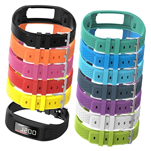 Mikikit 3pcs Watch Strap for Silicone Rubber Replacement Wristband and Stylish Accessory for Everyday Wear4