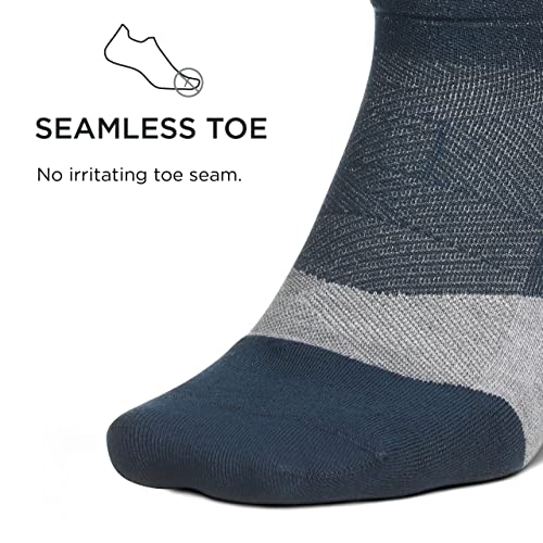 Image of Feetures Elite Golf Max Cushion Tab Ankle Socks - Sport Sock with Targeted Compression