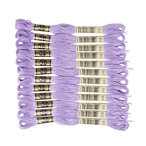 Image of DMC 6-Strand Embroidery Cotton Floss, Medium Lavender